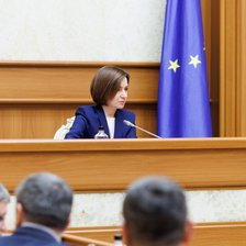 Maia Sandu acuză „trompetele Kremlinului” că răspândesc minciuni pentru a destabiliza Moldova