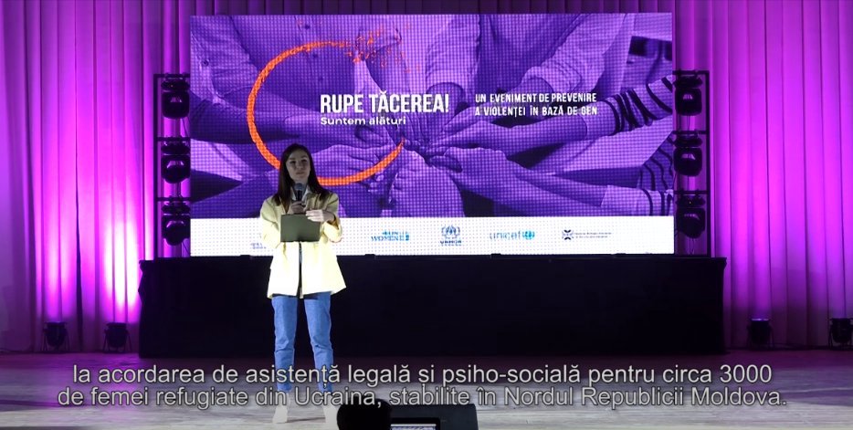 ADO Lex XXI oferă servicii gratuite pentru supraviețuitoarele violenței pe bază de gen din nordul țării (VIDEO)