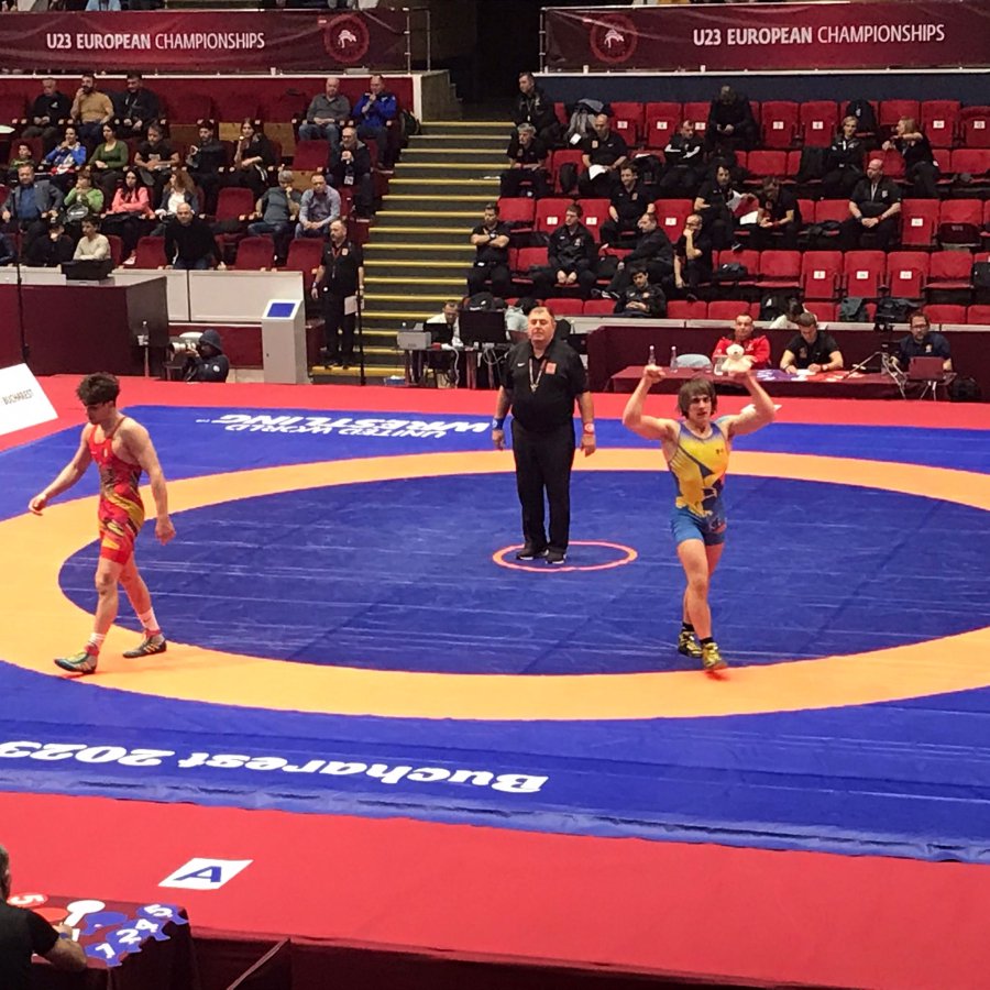 Bronz pentru R. Moldova: Luptătorii Eugen Mihalcean și Radu Lefter se clasează pe locul trei la Campionatului European de Lupte U-23