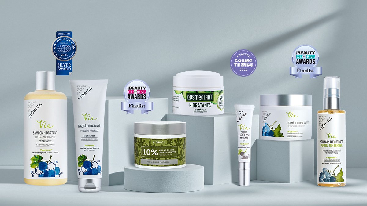 Inovație și calitate: Viorica Cosmetic, Laureată a 15 Premii în Competițiile Internaționale din 2023