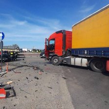 Accident rutier în apropiere de Ciorescu: un bărbat a ajuns la spital în stare gravă