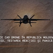 De ce cad drone în Republica Moldova? Război hibrid, testarea reacției și panică strategică