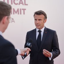 Progresele R. Moldova, războiul din Ucraina, atacurile cibernetice. Principalele declarații ale lui Emmanuel Macron