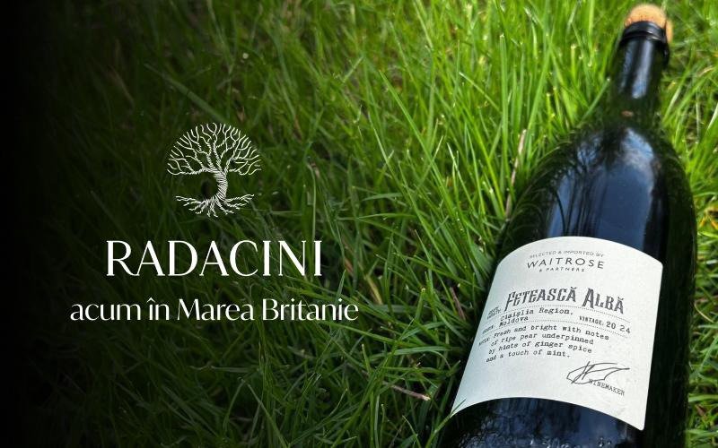 Spumantul Fetească Albă de la Radacini Wines, desemnat băutura verii în Marea Britanie

