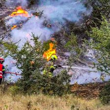 Pompierii moldoveni, în lupta cu flăcările în Grecia: Intervenție de peste cinci ore în apropiere de Asteraiika (FOTO)
 