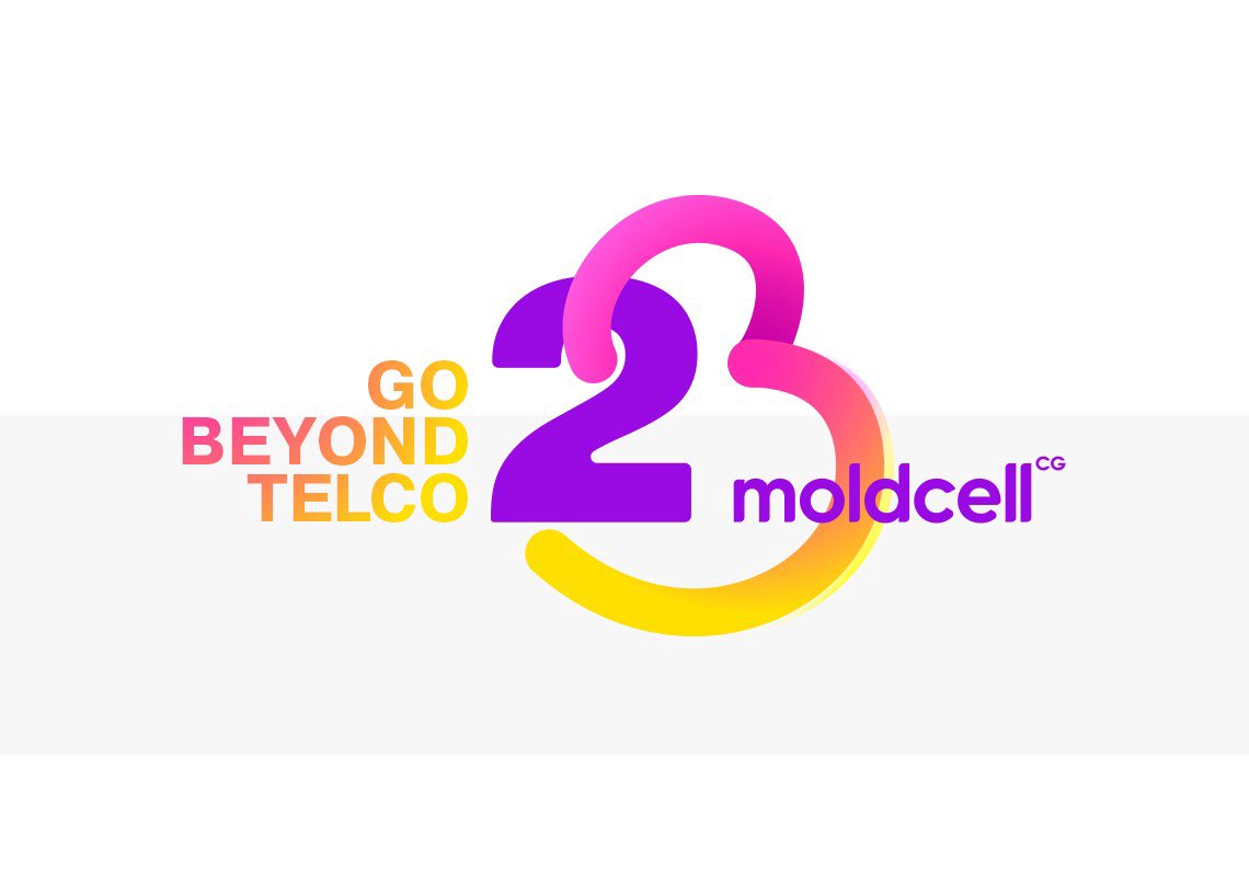 Moldcell: Beyond Telco. Compania Moldcell împlinește astăzi 23 de ani!
