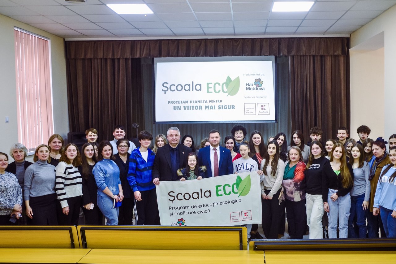 Lansarea proiectului „Școala ECO”. Peste 3.500 de elevi vor fi implicați

