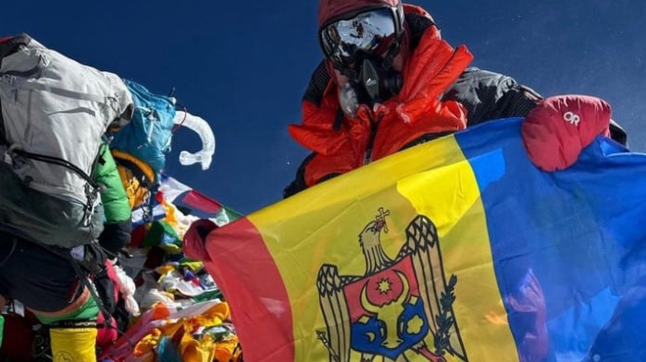 Steagul R. Moldova, din nou pe Everest. Alpinistul Vladislav Zotea: „Visele devin realitate”