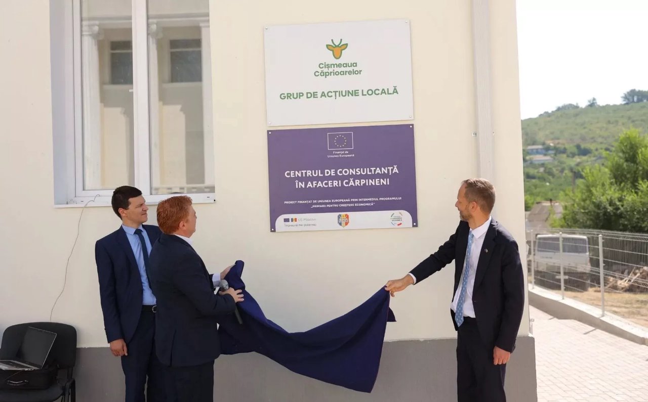 Antreprenorii din Cărpineni și din alte localități ale raionului Hâncești vor putea să-și dezvolte afacerile. UE a lansat un centru de consultanță