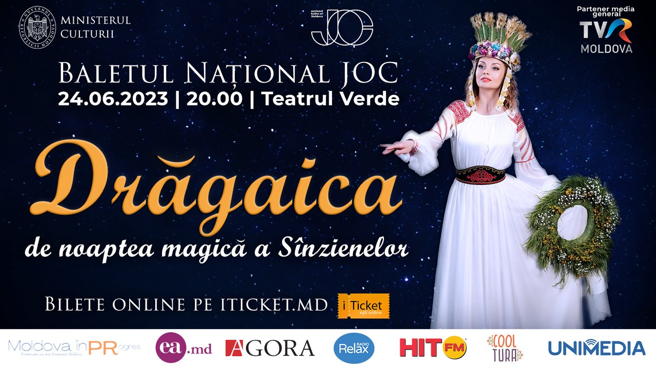 Baletul Național JOC te invită la spectacolul coregrafic ,,Drăgaica"!