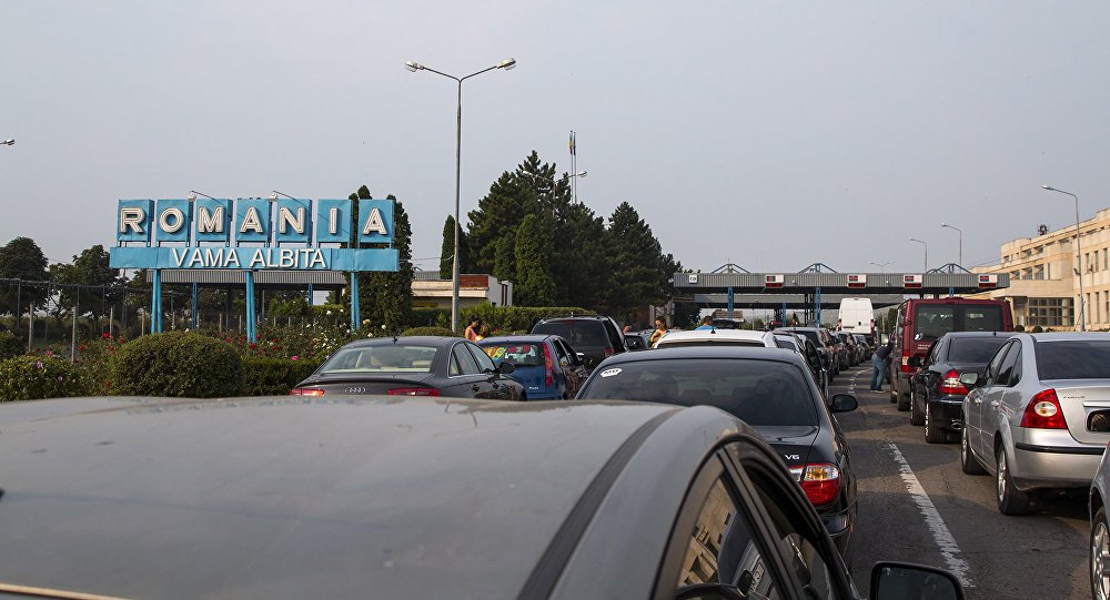 Controlul la trecerea frontierei la Albița este întrerupt de probleme tehnice 