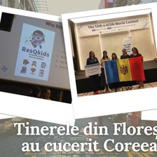 Cu drag de IT. Vocea (și aplicația) tinerelor din Florești care au cucerit Coreea de Sud | Interviu cu premiantele prestigiosului concurs internațional „e-ICON World Contest” (VIDEO)