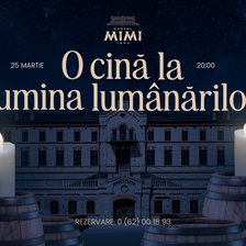 O cină la lumina lumânărilor: Castel MIMI te invită la un eveniment exclusiv organizat cu ocazia Orei Pământului