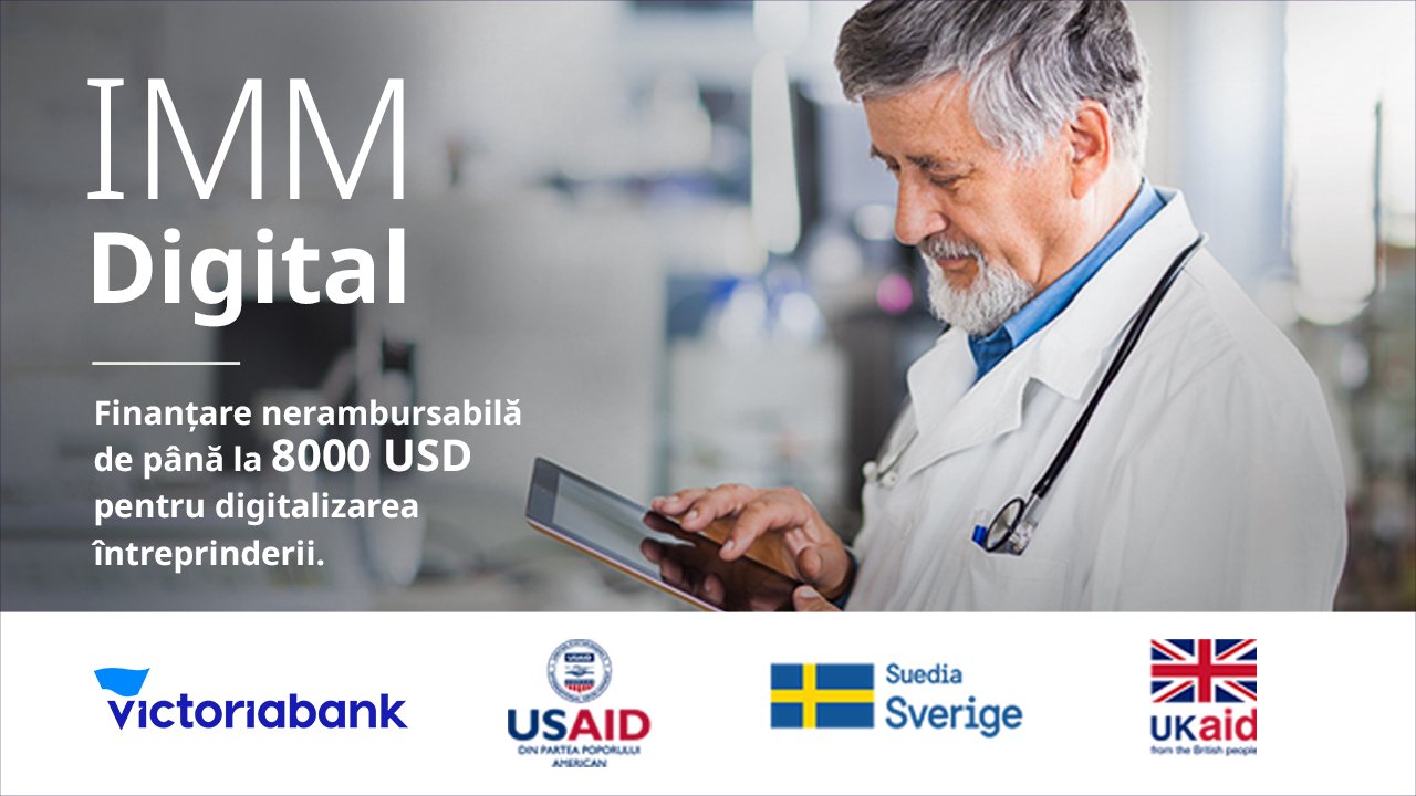 IMM Digital, program unic în Moldova pentru digitalizarea afacerilor

