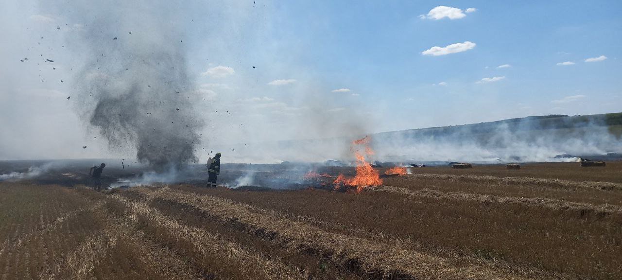 76 de incendii, în ultimele 24 de ore. Peste 160 de ha de vegetație au fost mistuite
