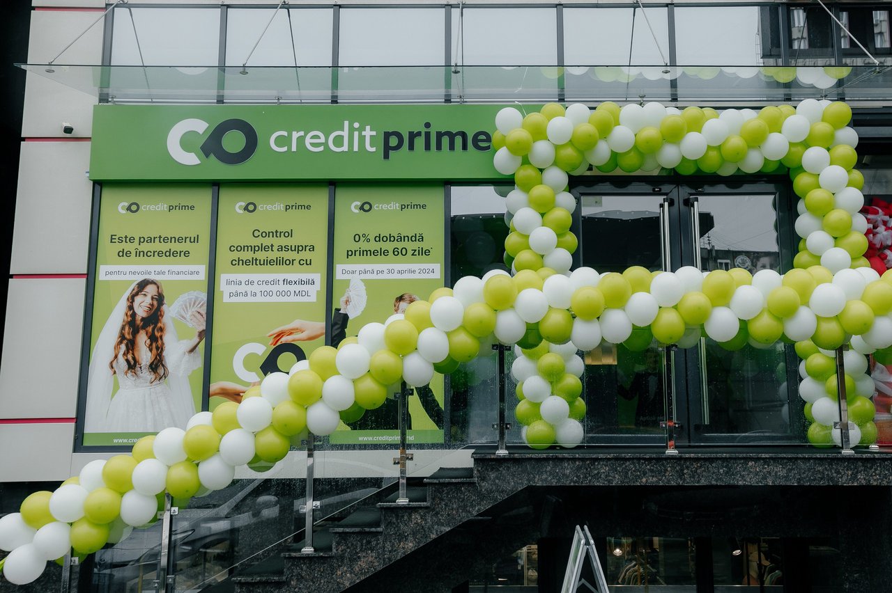 CreditPrime deschide un nou centru de deservire a clienților la Chișinău: Planuri de extindere a rețelei în 2024