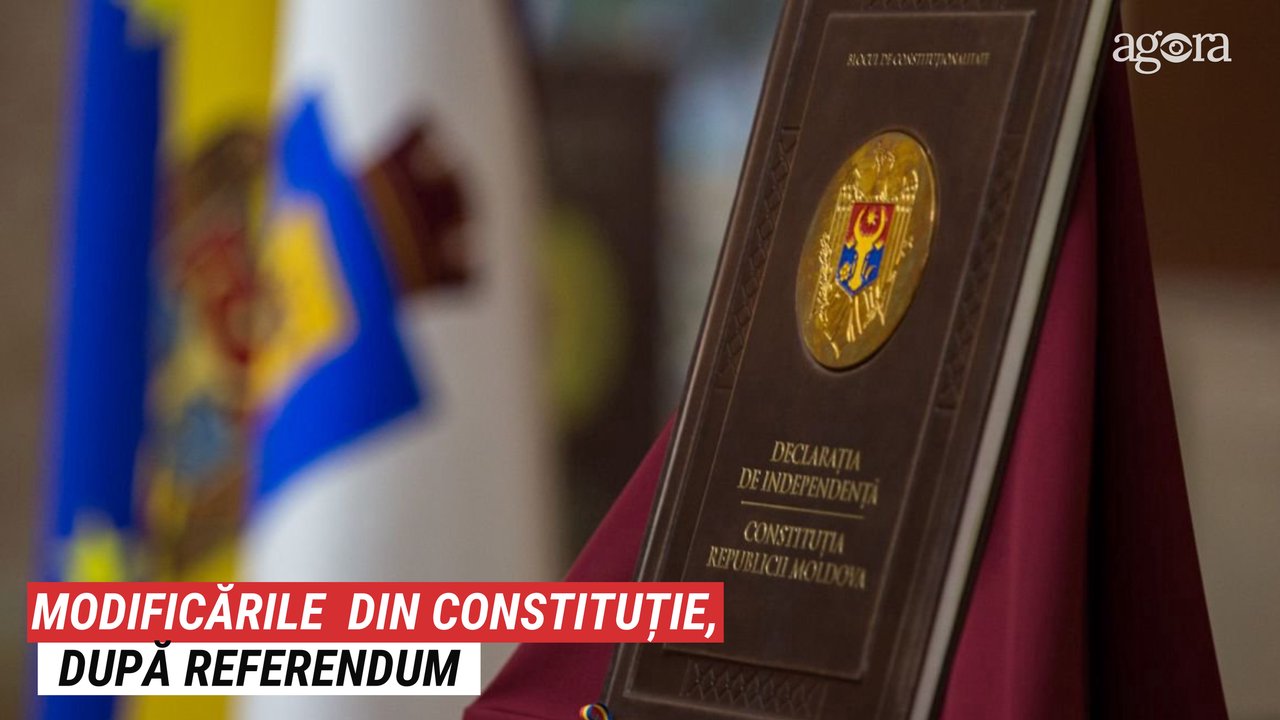 Constituția, modificată: Ce text va fi introdus în legea supremă a R. Moldova