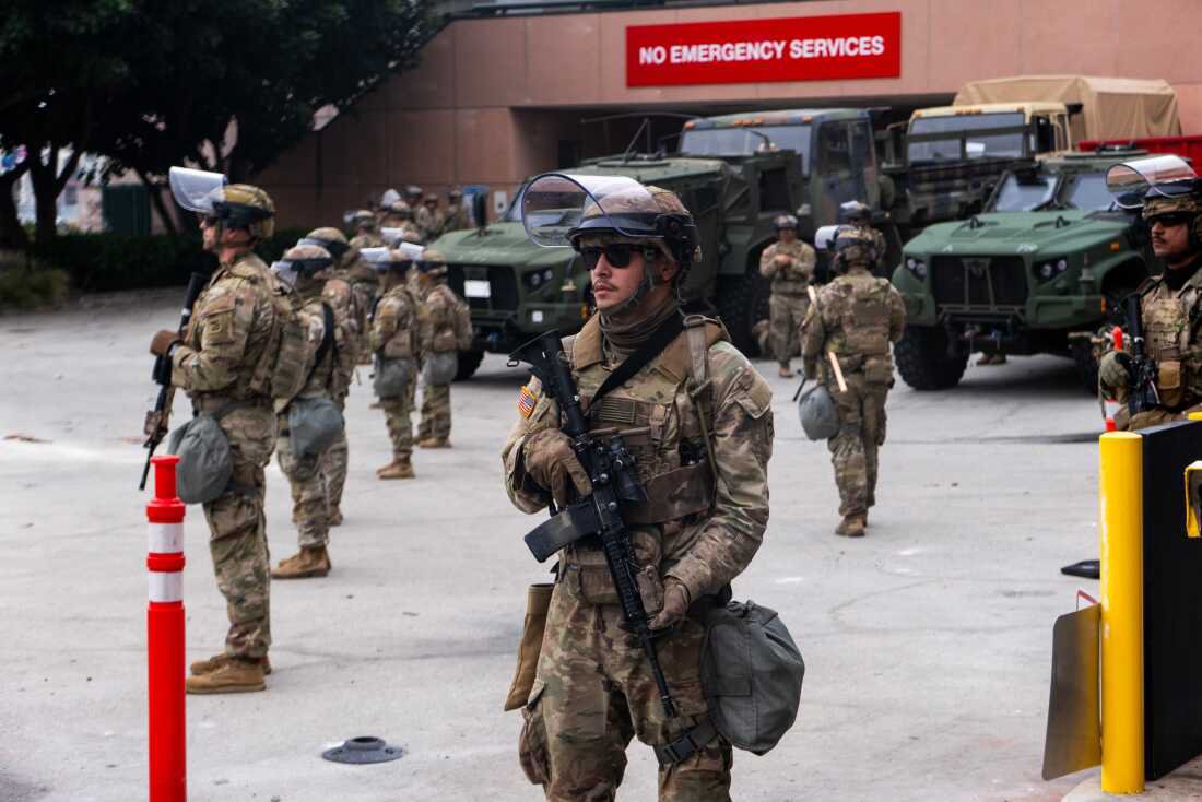 Autoritățile federale ale SUA trimit Infanteria Marină în sprijinul Gărzii Naționale detașate în Los Angeles